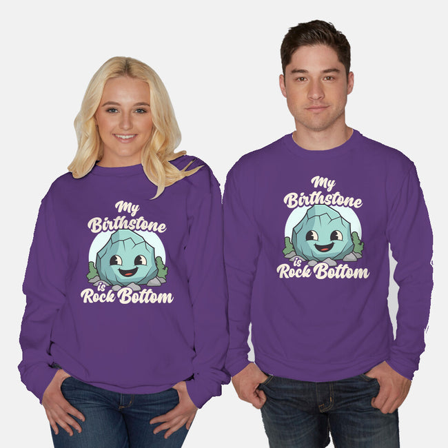 Rock Bottom-Unisex-Crew Neck-Sweatshirt-RoboMega