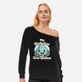 Rock Bottom-Womens-Off Shoulder-Sweatshirt-RoboMega