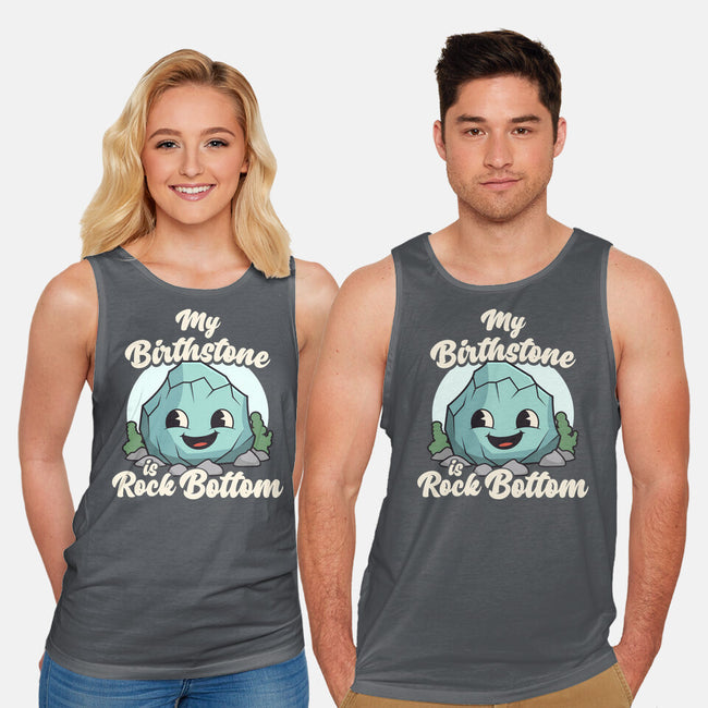 Rock Bottom-Unisex-Basic-Tank-RoboMega