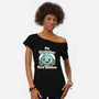 Rock Bottom-Womens-Off Shoulder-Tee-RoboMega