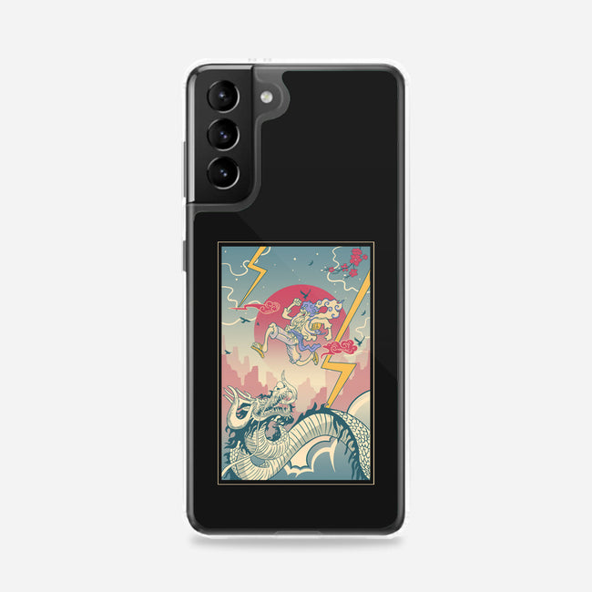 Gear 5 Ukiyo E-Samsung-Snap-Phone Case-constantine2454