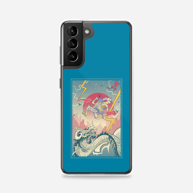 Gear 5 Ukiyo E-Samsung-Snap-Phone Case-constantine2454