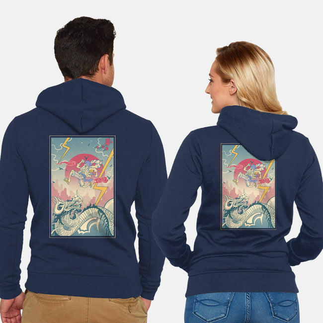 Gear 5 Ukiyo E-Unisex-Zip-Up-Sweatshirt-constantine2454