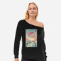 Gear 5 Ukiyo E-Womens-Off Shoulder-Sweatshirt-constantine2454