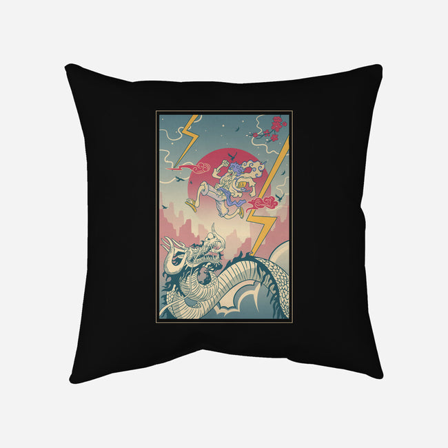 Gear 5 Ukiyo E-None-Removable Cover-Throw Pillow-constantine2454