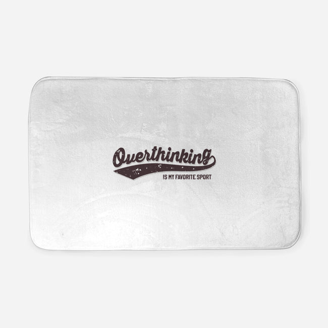 Overthinking Champ-None-Memory Foam-Bath Mat-retrodivision