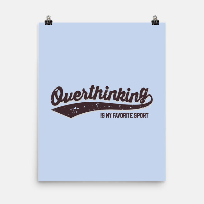 Overthinking Champ-None-Matte-Poster-retrodivision