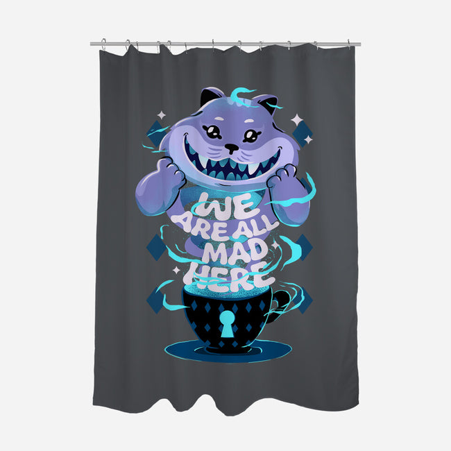 Cheshire's Tea-None-Polyester-Shower Curtain-IKILO