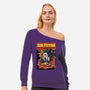 Jedi Fiction-Womens-Off Shoulder-Sweatshirt-joerawks