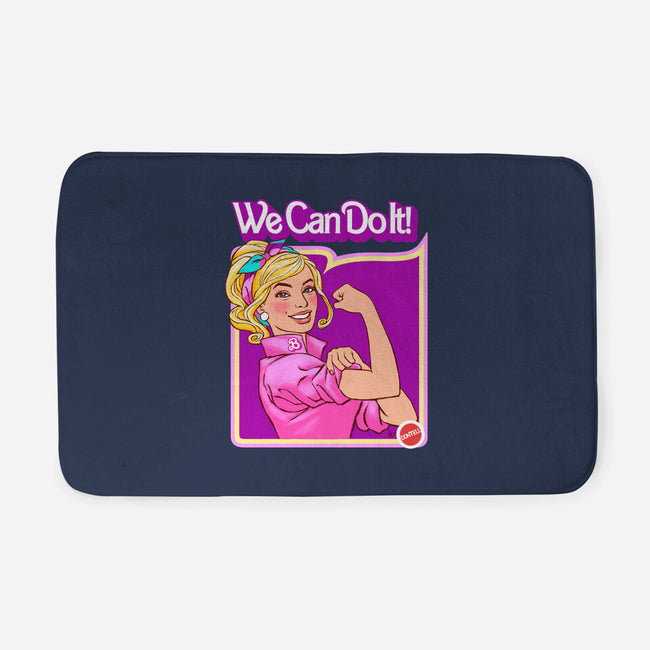 Barbie Can Do It-None-Memory Foam-Bath Mat-hugohugo