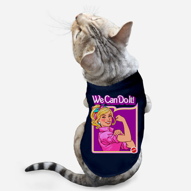 Barbie Can Do It-Cat-Basic-Pet Tank-hugohugo