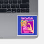 Barbie Can Do It-None-Glossy-Sticker-hugohugo