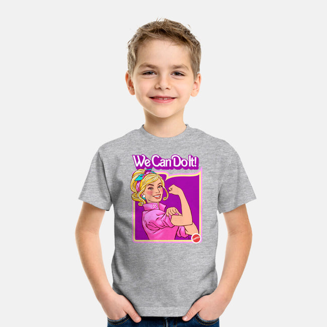 Barbie Can Do It-Youth-Basic-Tee-hugohugo