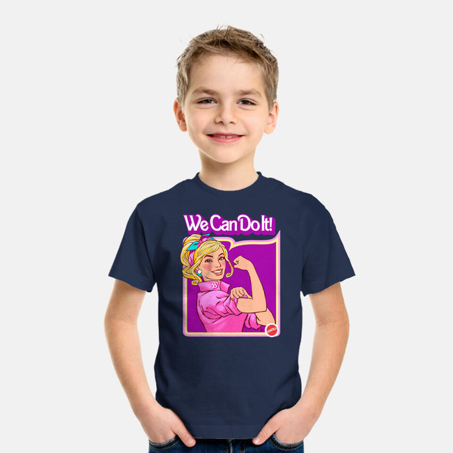 Barbie Can Do It-Youth-Basic-Tee-hugohugo