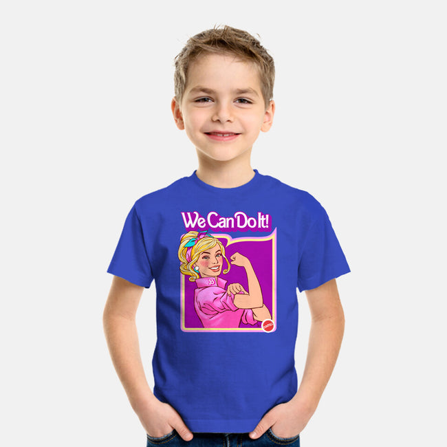 Barbie Can Do It-Youth-Basic-Tee-hugohugo