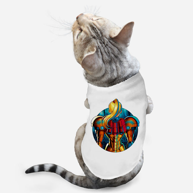 Galactic Autumn-Cat-Basic-Pet Tank-Bruno Mota