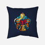 Galactic Autumn-None-Removable Cover-Throw Pillow-Bruno Mota