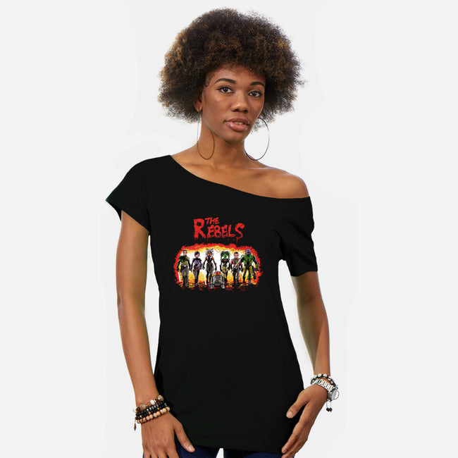 The Rebels-Womens-Off Shoulder-Tee-zascanauta