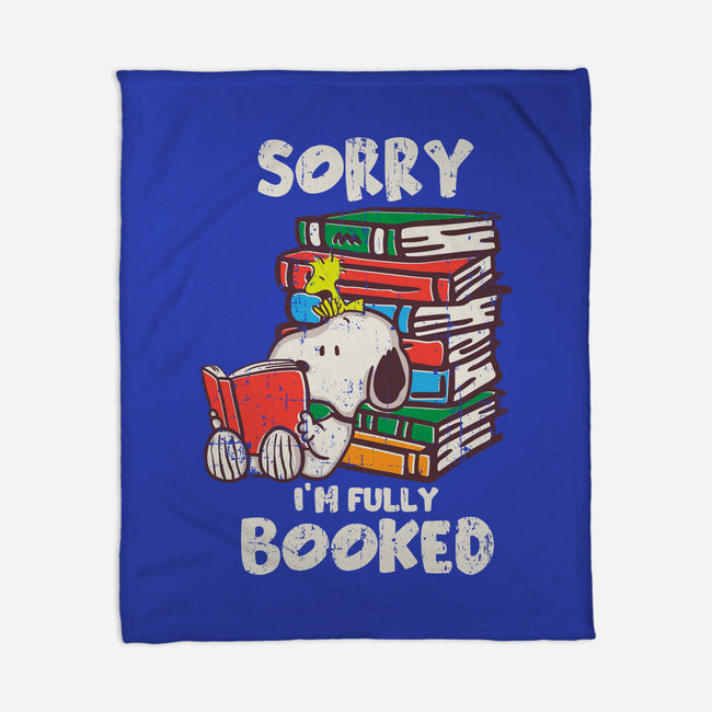 I'm Fully Booked-None-Fleece-Blanket-turborat14