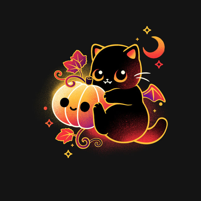 Demon Cat Halloween-Baby-Basic-Tee-NemiMakeit