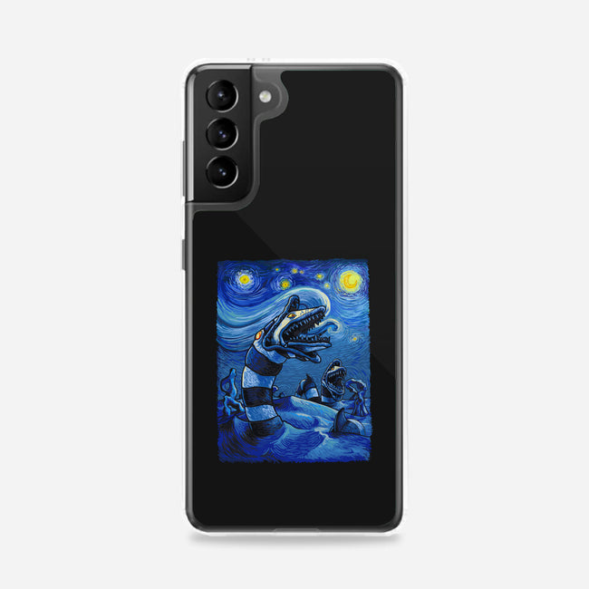 Starry Saturn-Samsung-Snap-Phone Case-daobiwan