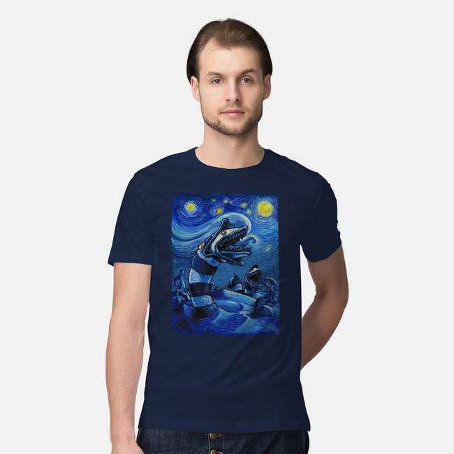 Starry Saturn-Mens-Premium-Tee-daobiwan