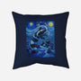 Starry Saturn-None-Removable Cover-Throw Pillow-daobiwan