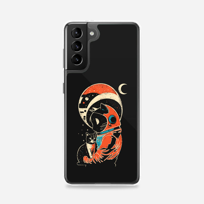 Astro Cat-Samsung-Snap-Phone Case-turborat14