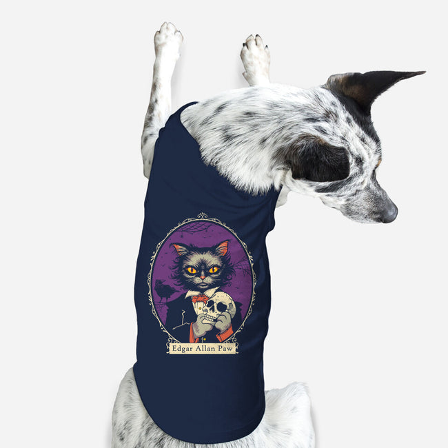 Edgar Allan Paw-Dog-Basic-Pet Tank-vp021