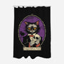 Edgar Allan Paw-None-Polyester-Shower Curtain-vp021