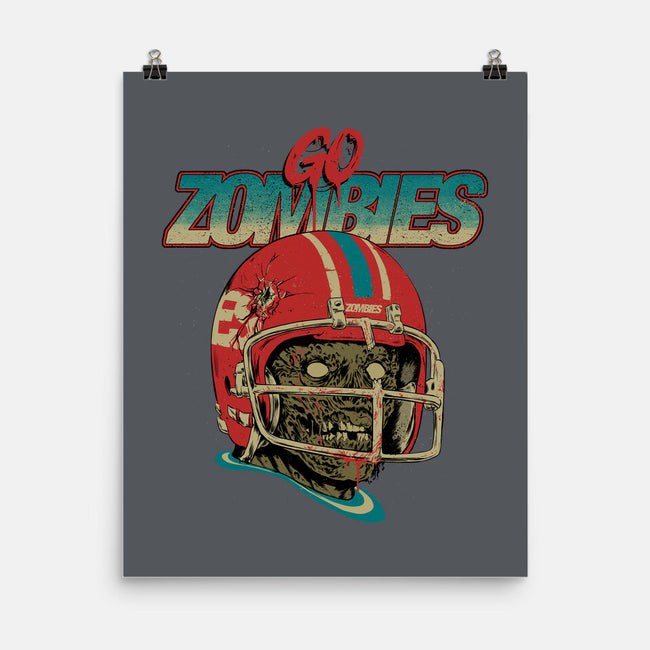 Go Zombies-None-Matte-Poster-Hafaell