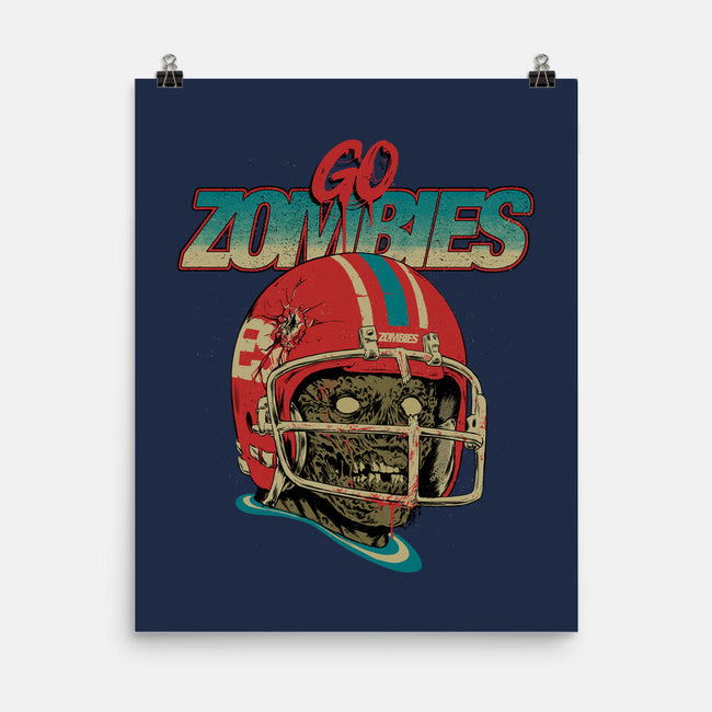 Go Zombies-None-Matte-Poster-Hafaell