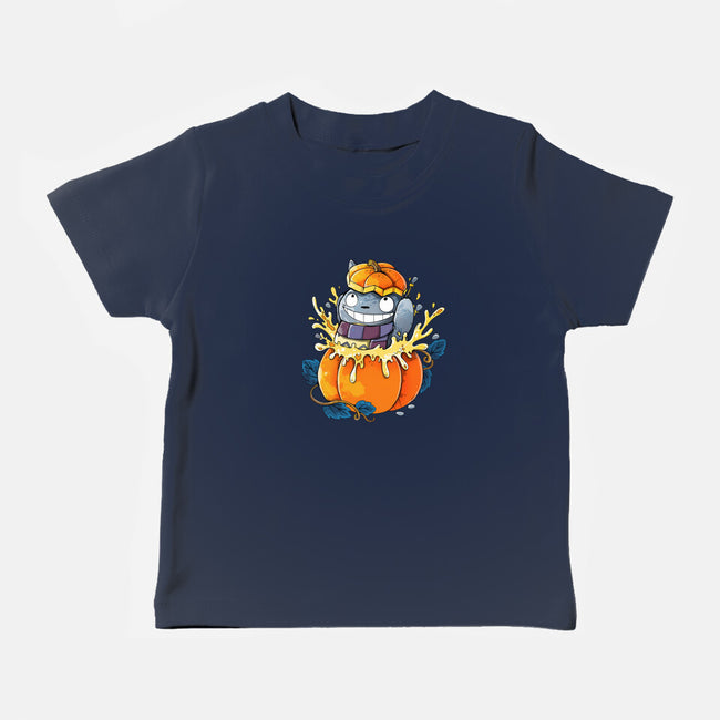 Neighbor Pumpkin-Baby-Basic-Tee-Vallina84