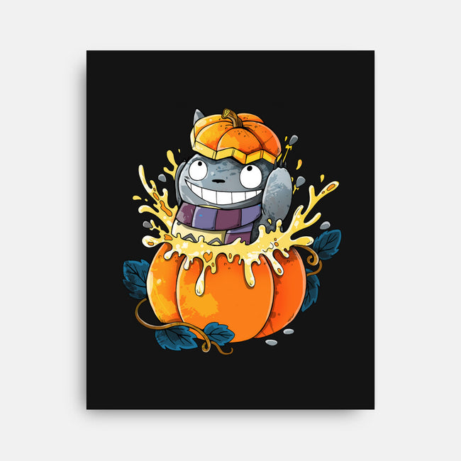 Neighbor Pumpkin-None-Stretched-Canvas-Vallina84