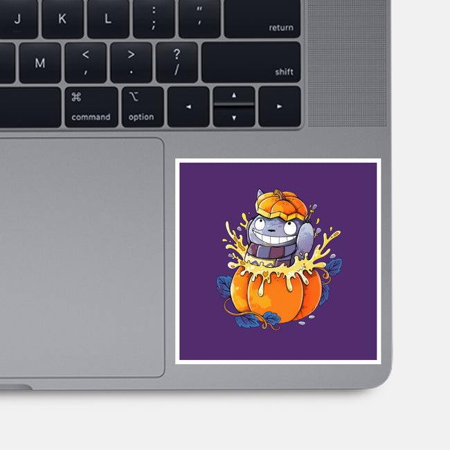 Neighbor Pumpkin-None-Glossy-Sticker-Vallina84