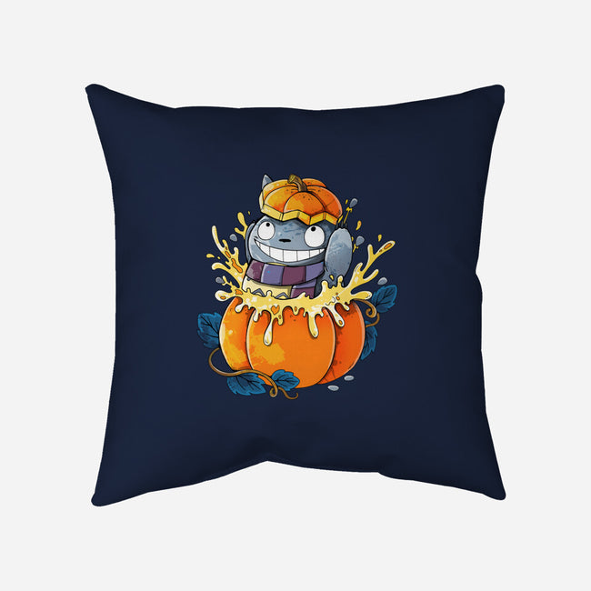 Neighbor Pumpkin-None-Removable Cover w Insert-Throw Pillow-Vallina84