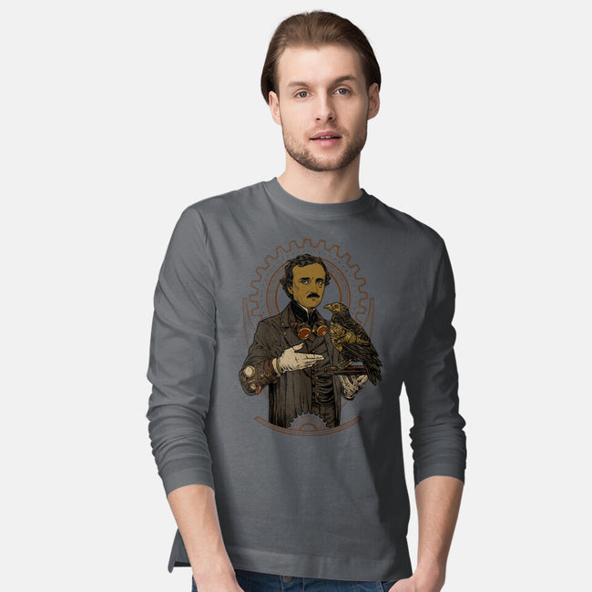 Edgar SteamPoe-Mens-Long Sleeved-Tee-Hafaell