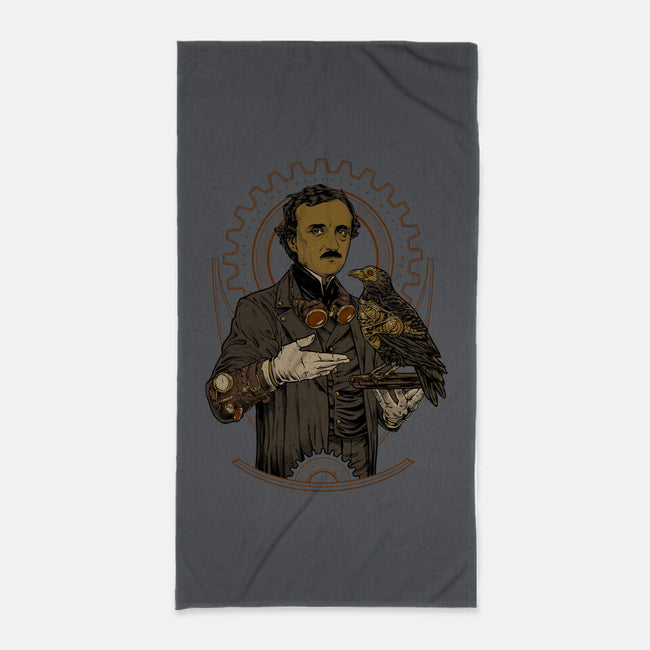 Edgar SteamPoe-None-Beach-Towel-Hafaell