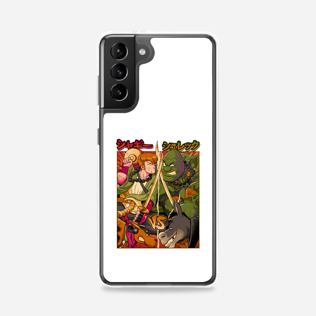 Samurai Sukubi VS Shurekku-Samsung-Snap-Phone Case-Bruno Mota