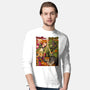 Samurai Sukubi VS Shurekku-Mens-Long Sleeved-Tee-Bruno Mota