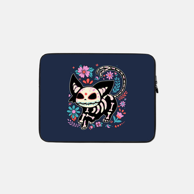 Day Skeleton-None-Zippered-Laptop Sleeve-IKILO