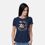 Day Skeleton-Womens-Basic-Tee-IKILO