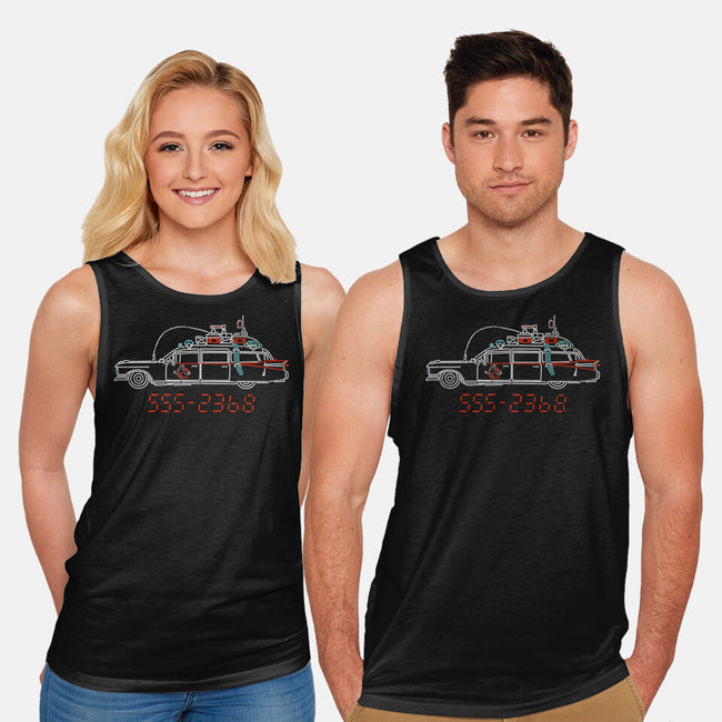 Who You Gonna Call Car-Unisex-Basic-Tank-rocketman_art