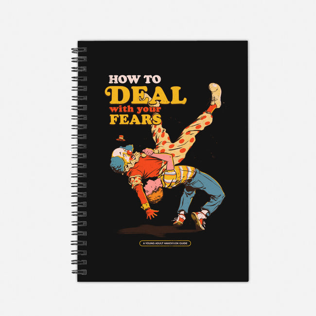 How To Deal With Your Fears-None-Dot Grid-Notebook-Hafaell