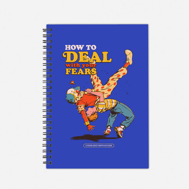 How To Deal With Your Fears-None-Dot Grid-Notebook-Hafaell