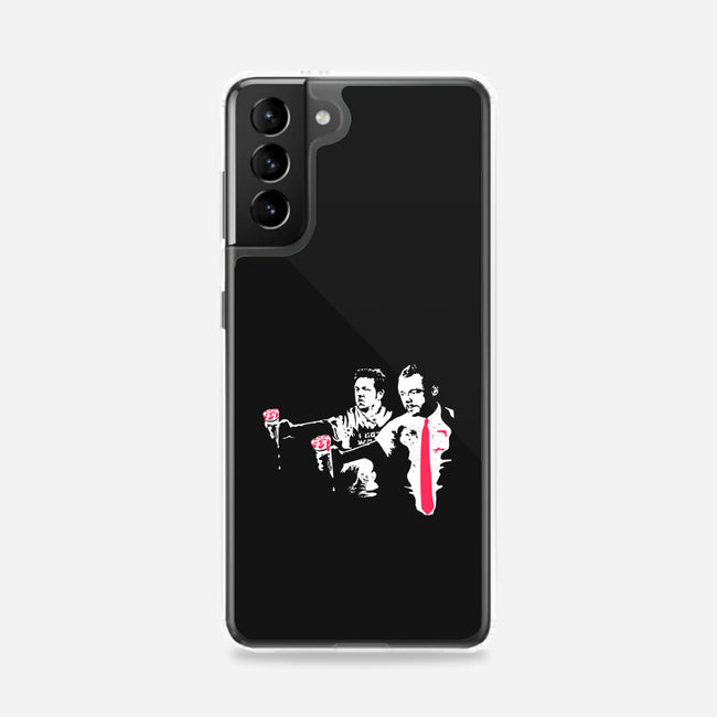 Strawberry Fiction-Samsung-Snap-Phone Case-rocketman_art