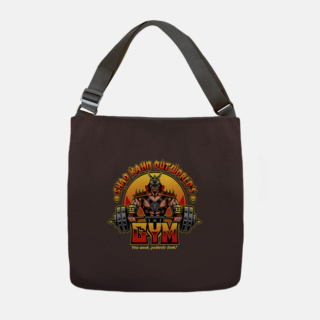 Outworld's Gym-None-Adjustable Tote-Bag-demonigote