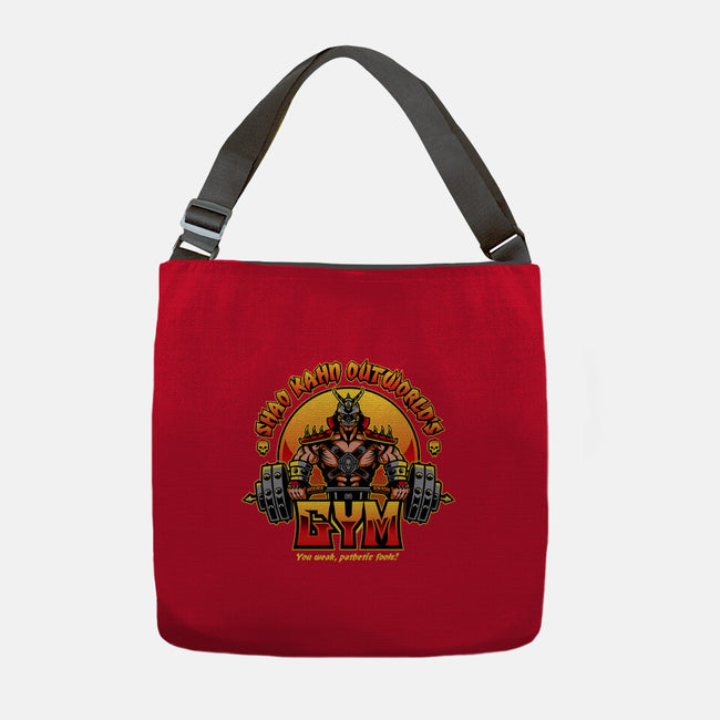 Outworld's Gym-None-Adjustable Tote-Bag-demonigote