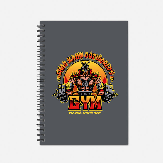 Outworld's Gym-None-Dot Grid-Notebook-demonigote