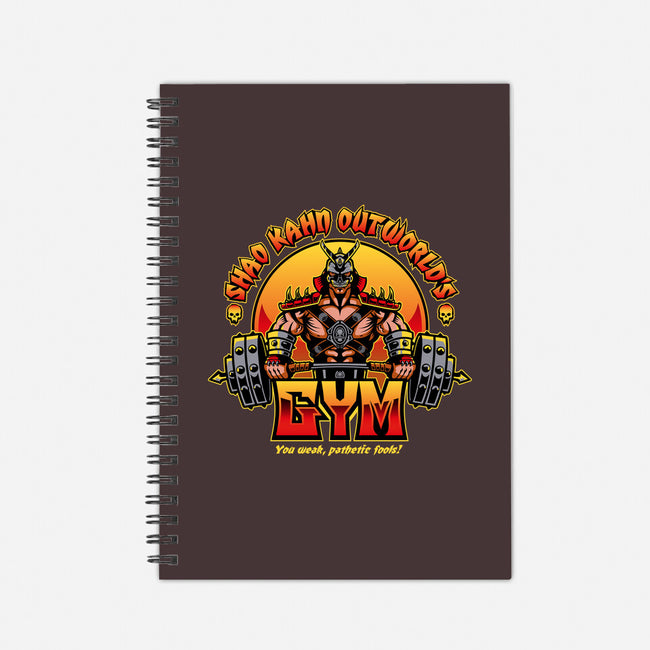 Outworld's Gym-None-Dot Grid-Notebook-demonigote